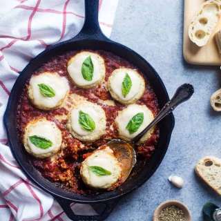 Cauliflower Caprese Skillet