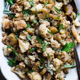 Paleo Low-Carb Cauliflower Stuffing