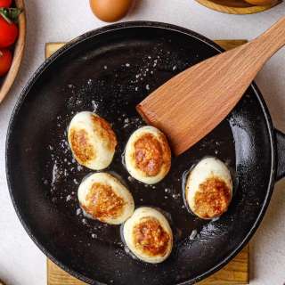 Fried-Boiled Eggs