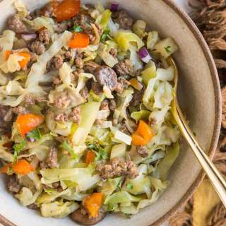 One-Pot Ground Beef and Cabbage