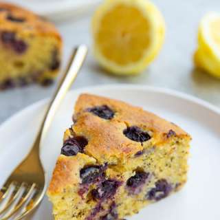 Blueberry Lemon Poppy Seed Cake