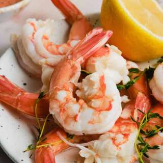 Quick-Boiled Shrimp (5 Minutes!)