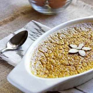 Egg Custard with Honey {Gluten-Free}