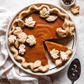 Creamy Vegan Butternut Squash Pie