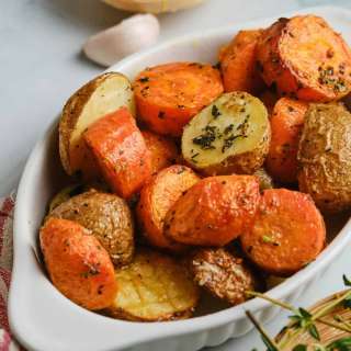 Roasted Potatoes and Carrots Recipe