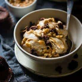 Chunky Monkey Banana Ice Cream Bowls