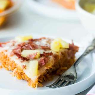 Hawaiian Baked Spaghetti Squash Casserole