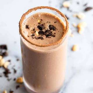 Peanut Butter-Chocolate Protein Shake