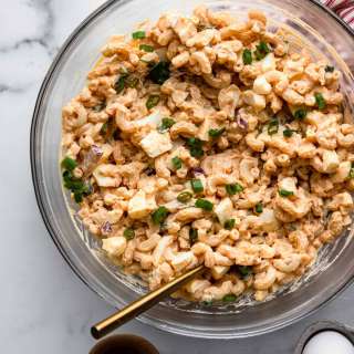 Deviled Egg Pasta Salad