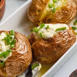 Air-Fryer Baked Potatoes