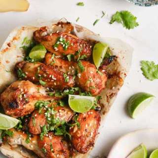 Asian Baked Chicken Wings