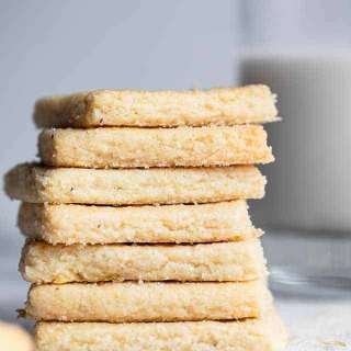 Gluten-Free Almond Flour Shortbread Cookies
