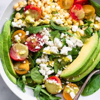 Fresh Corn-Feta Salad