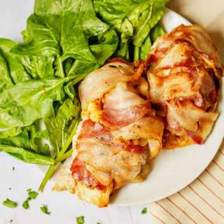 Bacon-Wrapped Air-Fryer Chicken Breast