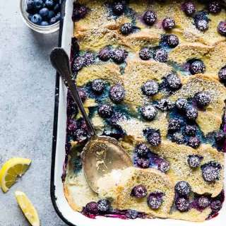 Lemon Muffin Gluten-Free Breakfast Casserole