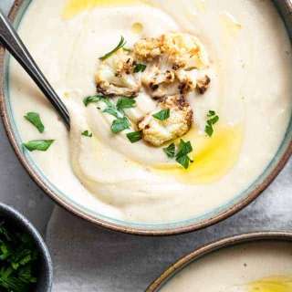Dairy-Free Vegan Cauliflower Soup
