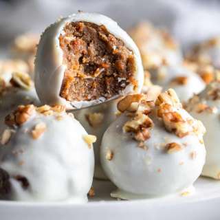 Gluten Free Carrot Cake Truffles