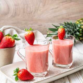 Strawberry-Pineapple Smoothie