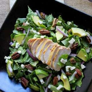 Chicken Salad With Avocado And Candied Pecans