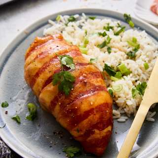 Bacon-Wrapped Chicken Breast