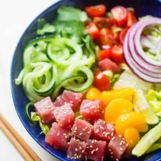 Citrus Tuna Ceviche Bowls