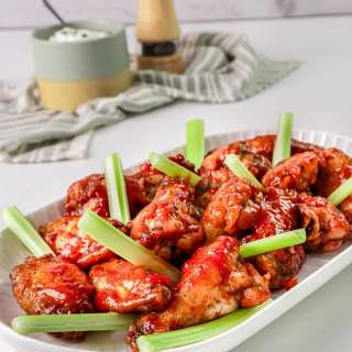 Air-Fryer Buffalo Chicken Wings