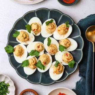 Pimento Cheese Deviled Eggs