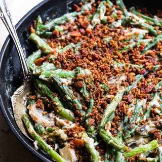 Low-Carb Keto Green Bean Casserole