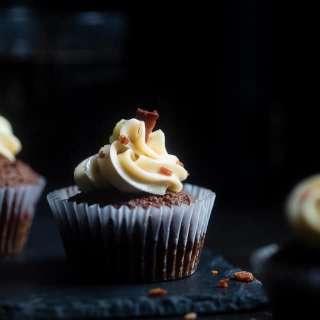 Bacon Beer Cupcakes