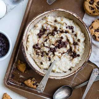Cookie Dough Protein Oatmeal