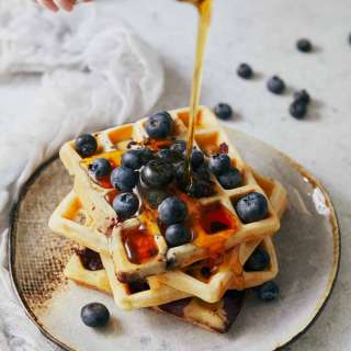 Blueberry Waffles