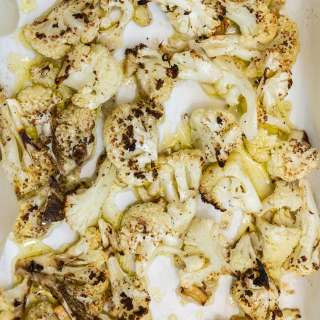 Roasted Garlic Cauliflower