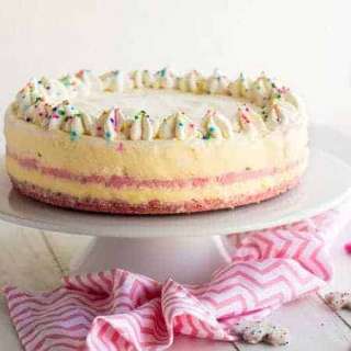 Ice Cream Cake With Circus Animal Crust {Lightened Up}