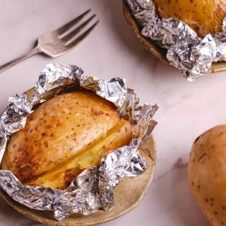 Baked Potatoes In Foil
