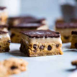 Cookie Dough Vegan Banana Ice Cream Bars