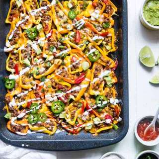 Mexican Mini Bell Pepper Nachos