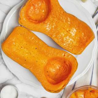 Microwave Butternut Squash