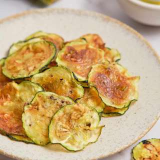 Air-Fryer Zucchini Chips