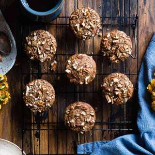 Easy Healthy Gluten-Free Carrot Cake Muffins