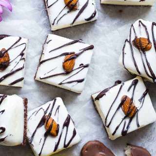 Almond Joy Coconut Ice Cream Bars