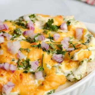 Green Chicken Enchiladas (With Salsa Verde)