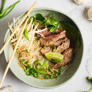 Bún bò Huế (Spicy Vietnamese Beef Noodle Soup)