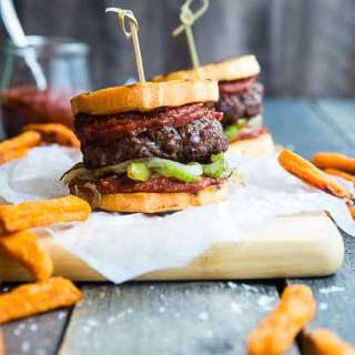 Cajun Burgers With Sweet Potato Buns