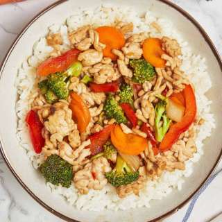 Ground Chicken Stir-Fry