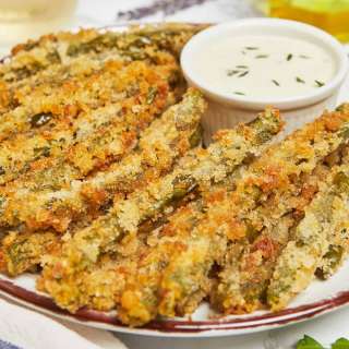 Deep-Fried Green Beans