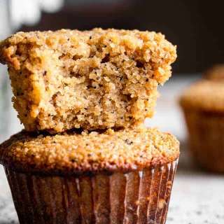 Gluten-Free, Paleo Lemon Poppy Seed Muffins