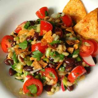Barley Black Bean Salad