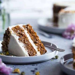 Vegan, Gluten-Free, Dairy-Free Carrot Cake