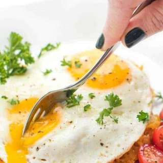 Butternut Squash Hash Brown Skillet with Eggs
