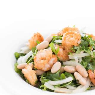 Arugula Salad with Shrimp